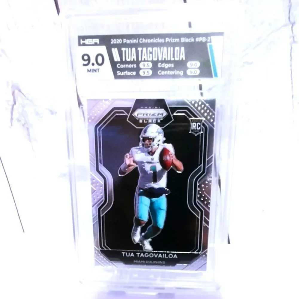 2020 Chronicles Prizm Black Tua Tagovailoa #PB-2 HGA 9.0 Mint